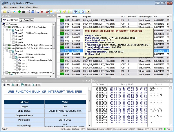 USB analyzer