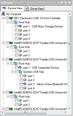 USB Device View